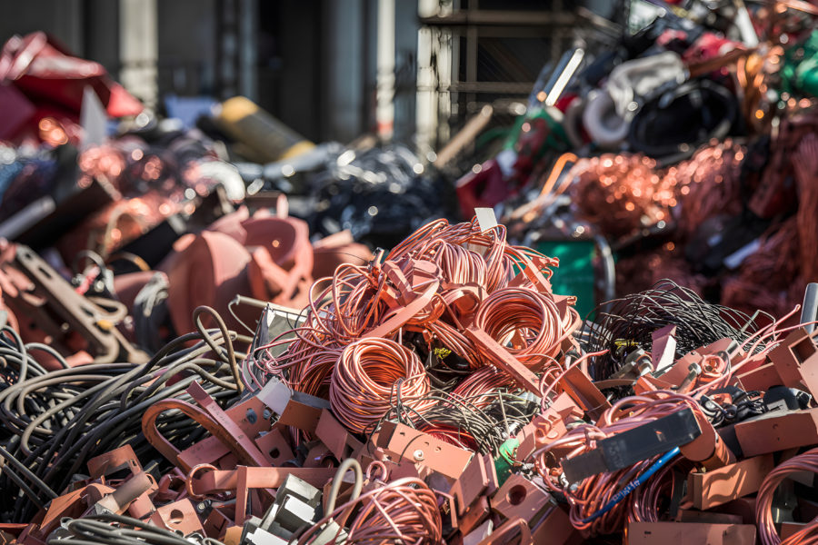 Scrap copper was piling up in the US. Now it can finally move