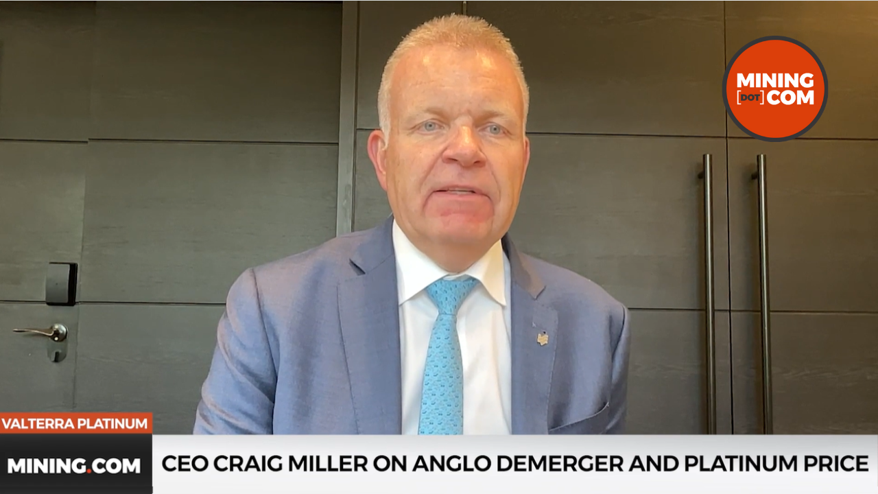 Valterra CEO has ‘positive’ outlook on PGM market despite volatility